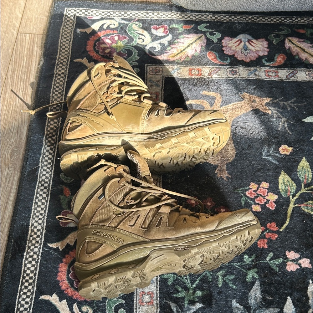Salomon Quest 4d GTX Forces Coyote Brown Tactical Boots - Picture 5 of 7